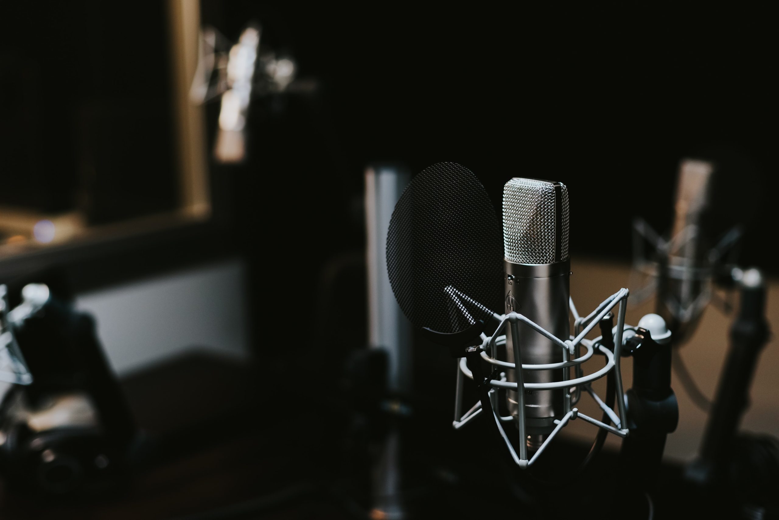 Podcast Studio microphone